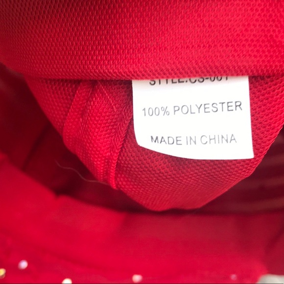 Red Rhinestone Hat - Picture 8 of 14